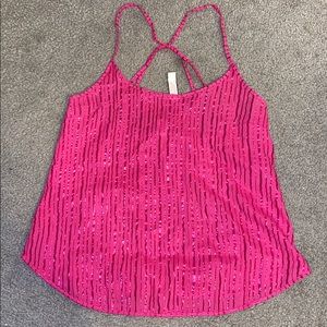 Hot Pink tank top